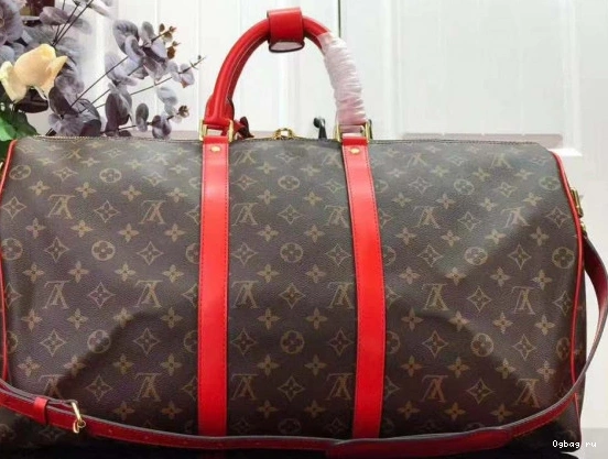 50 BANDOULIÈRE LOUIS VUITTON KEEPALL 0816